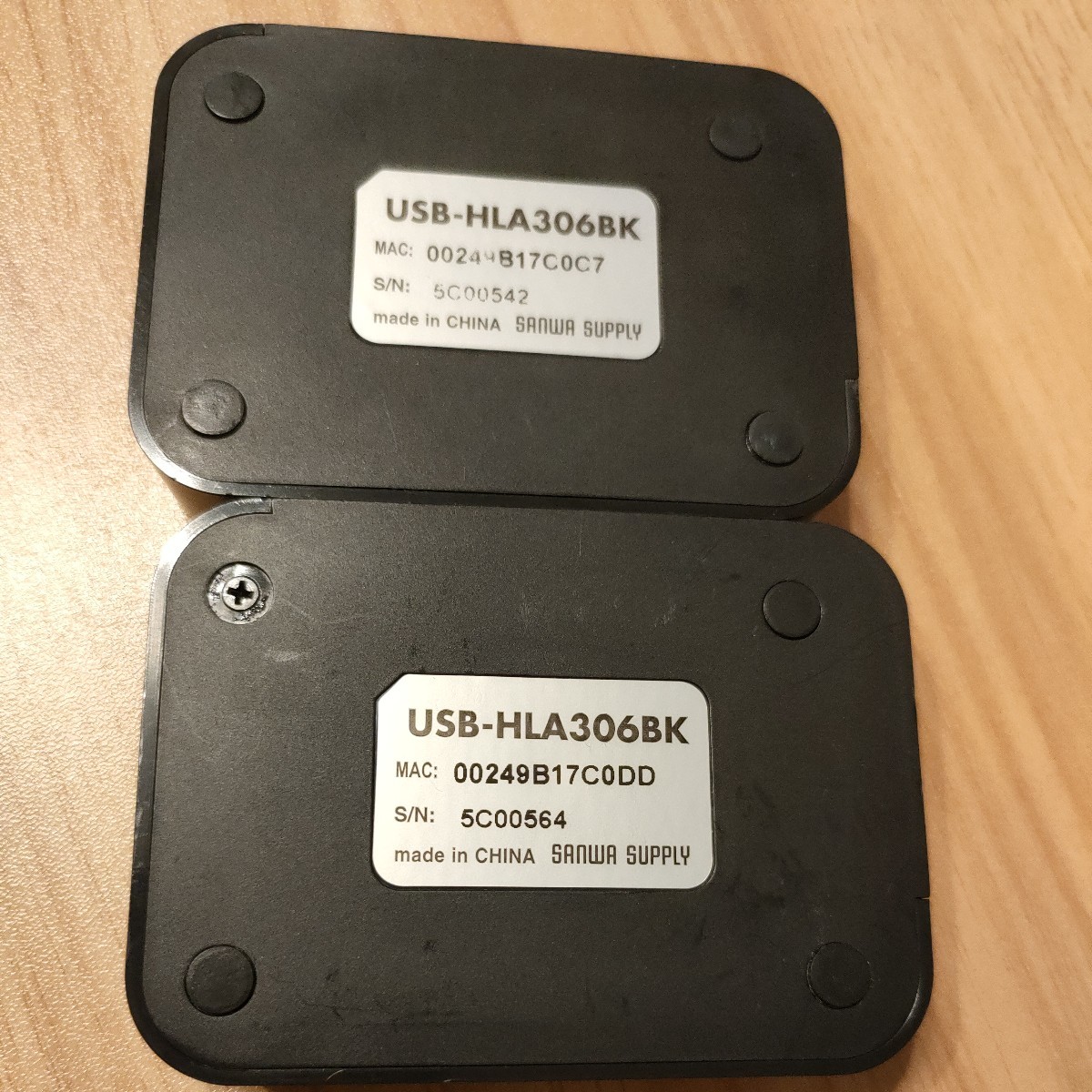 サンワサプライ USB-HLA306BK 2個セットの画像4