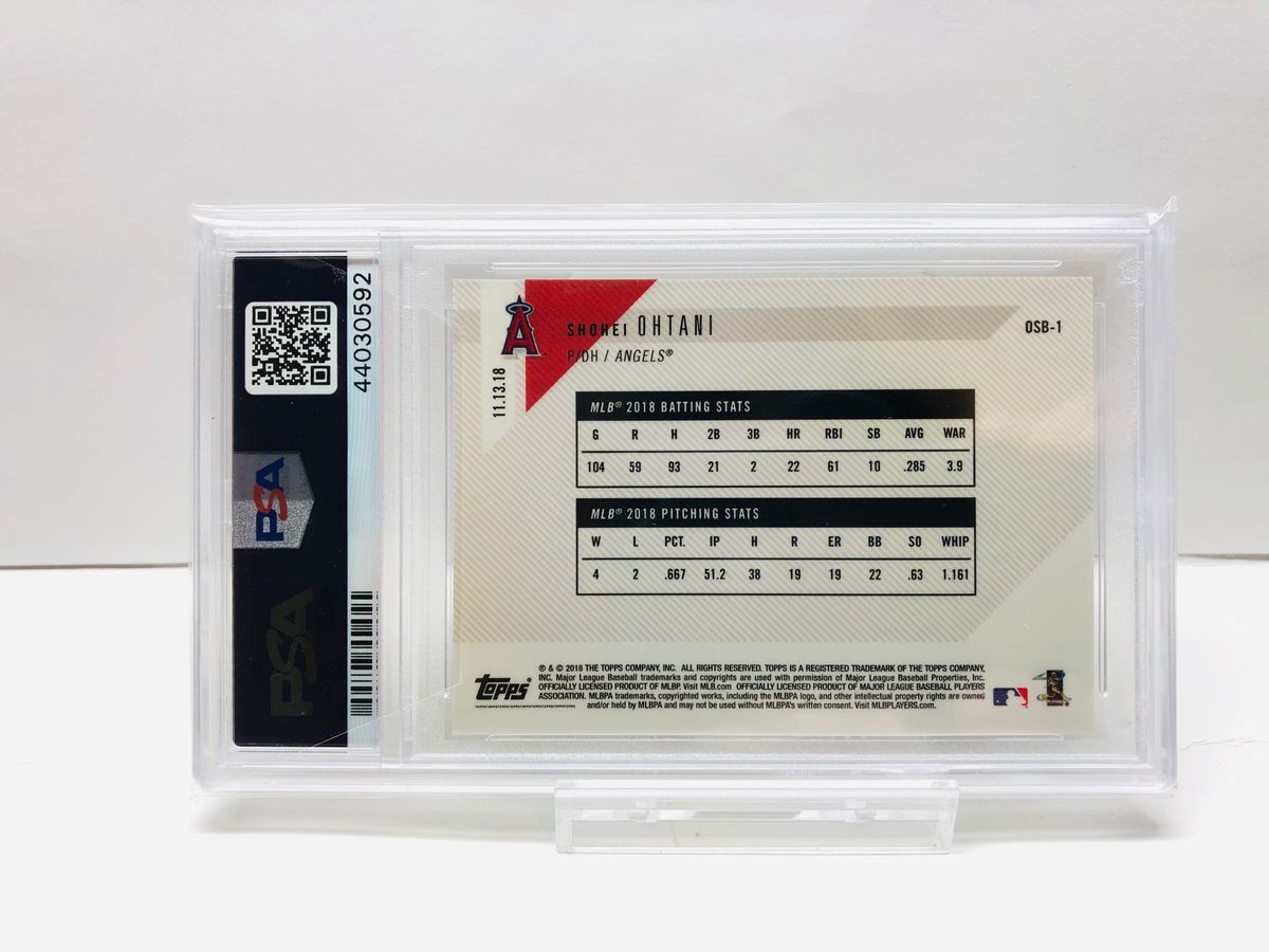 希少【PSA10】大谷翔平 2018 TOPPS 新人賞 新人王 ゴールド 希少【PSA10】大谷翔平 2018 TOPPS 新人賞 新人王 ゴールド