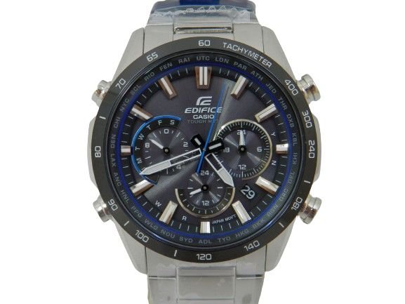 エディフィス EQW-T650DB-1AJF 腕時計 ウォッチ EDIFICE カシオ 箱付き 中古品[B158U634]_画像1