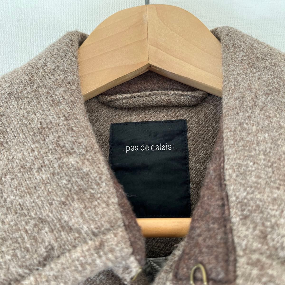 《pas de calais》38  パドカレ　ウール　コート