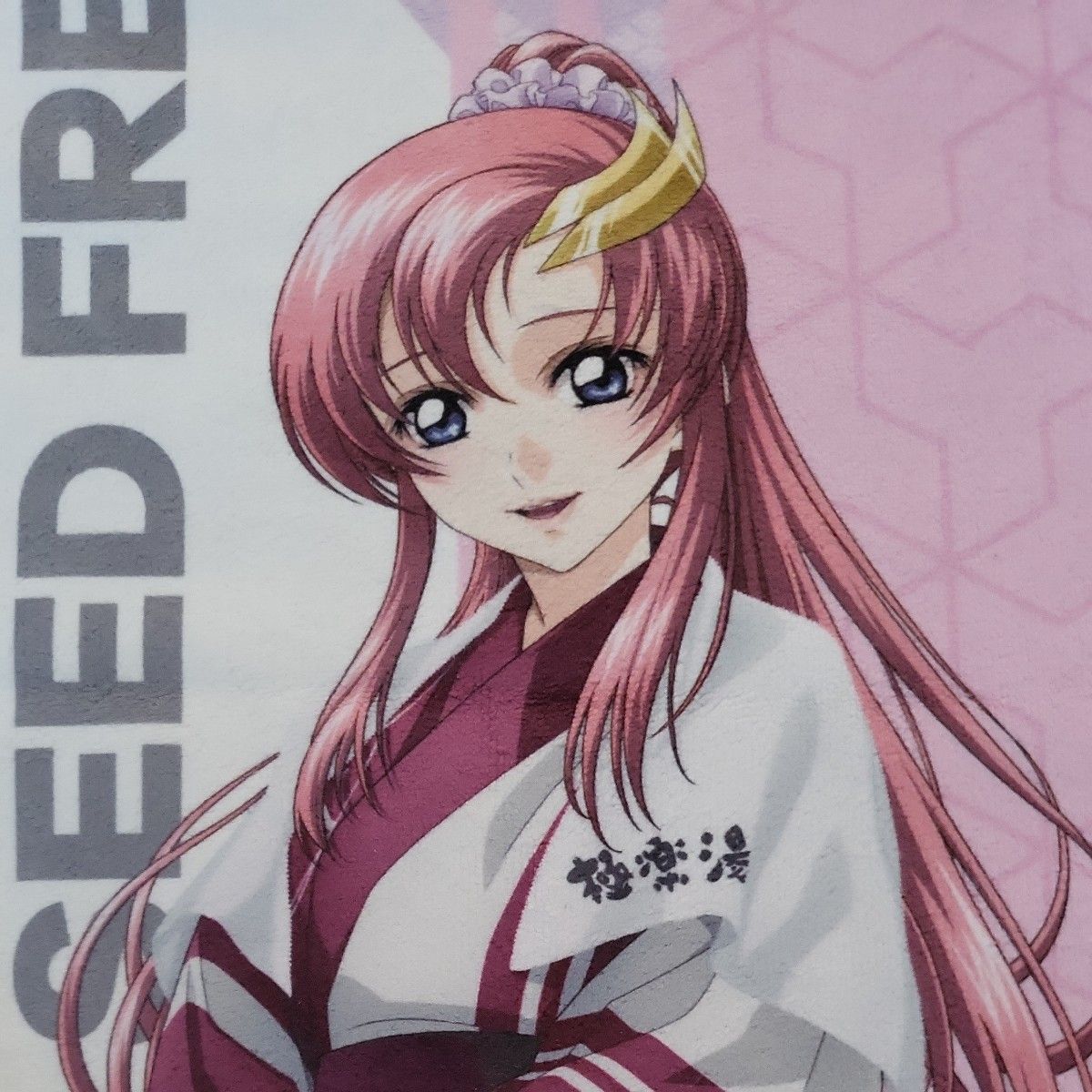極楽湯ガンダムSEED FREEDOM マフラータオル ラクス・クライン 極楽湯ガンダムSEED FREEDOM マフラータオル ラクス・クライン
