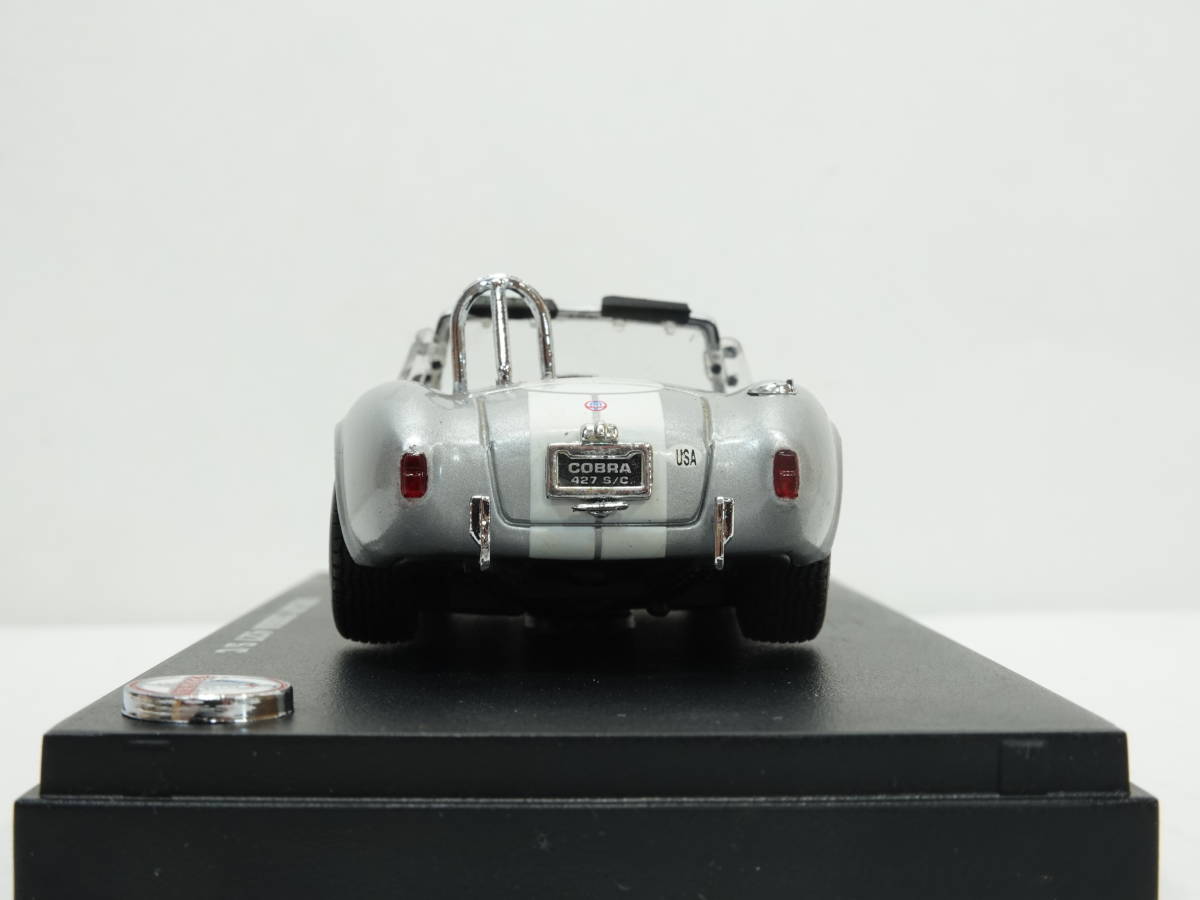 1/43　SHELBY　COBRA　427　S/C　レーシング　（ミュージアムコレクション）シルバー【京商】_画像5