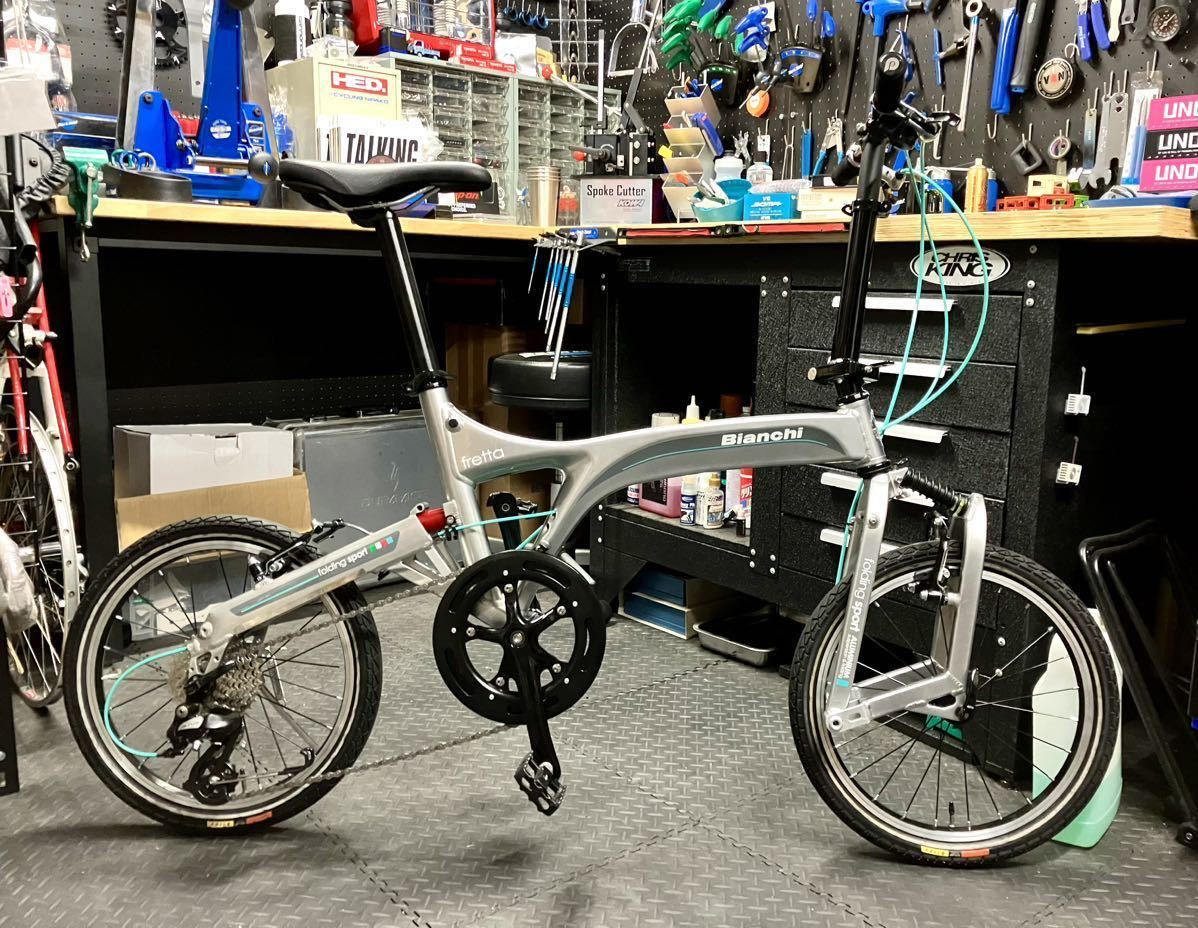 Yahoo!オークション - 中古美品 Bianchi FRETTA 2010年 18インチ Yahoo!オークション - 中古美品 Bianchi FRETTA 2010年 18インチ