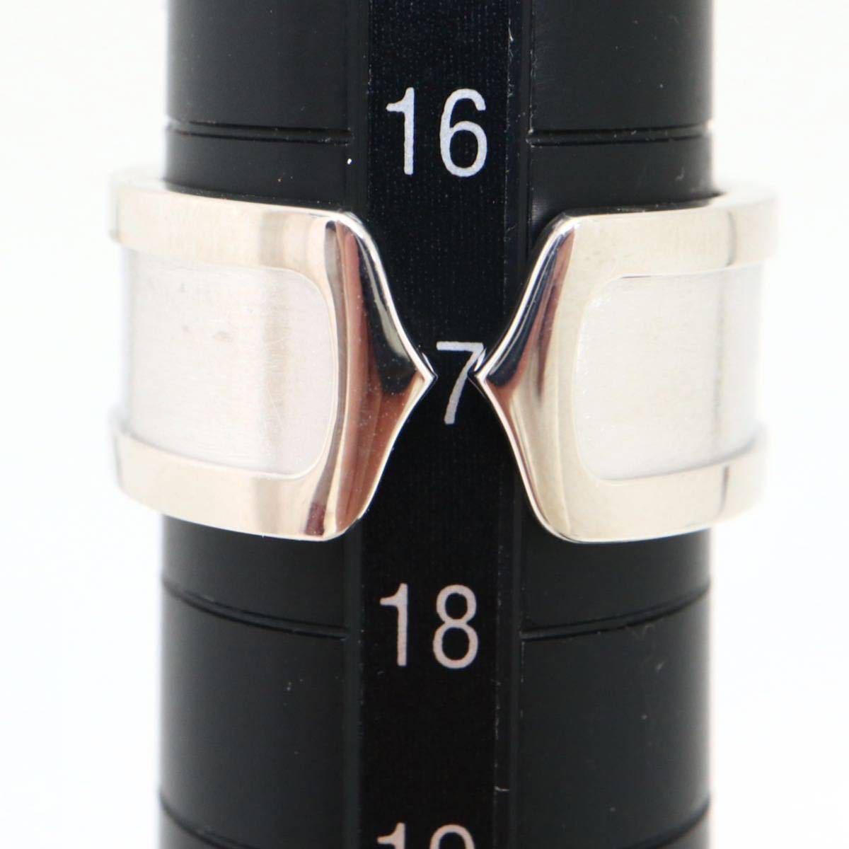 Cartier(カルティエ)箱付き!!《K18(750) C2 リング》J 13.8g 17号 ring 指輪 jewelry ジュエリー FA1/FA1_画像9