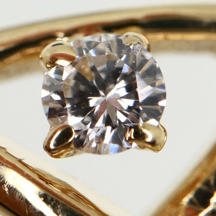 MIKIMOTO(ミキモト)箱付き!!《K18天然ダイヤモンドリング》J 1.8g 12.5号diamond ring 指輪 jewelry ジュエリー EA6/EA6_画像5