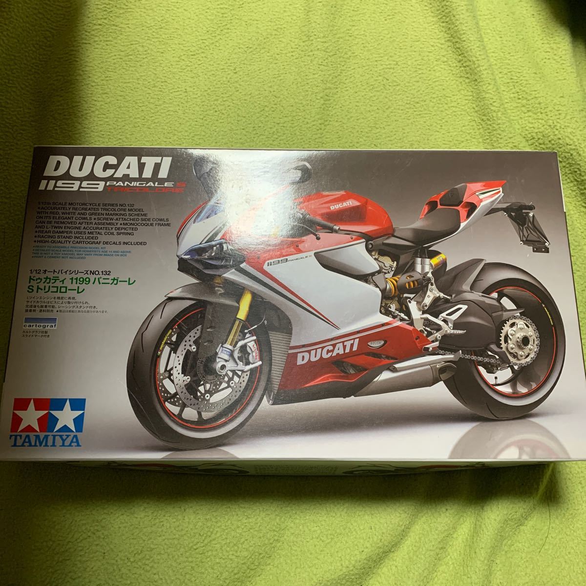  Ducati 1199paniga-reStoli colore (1/12 scale motorcycle No.132 14132) Tamiya 