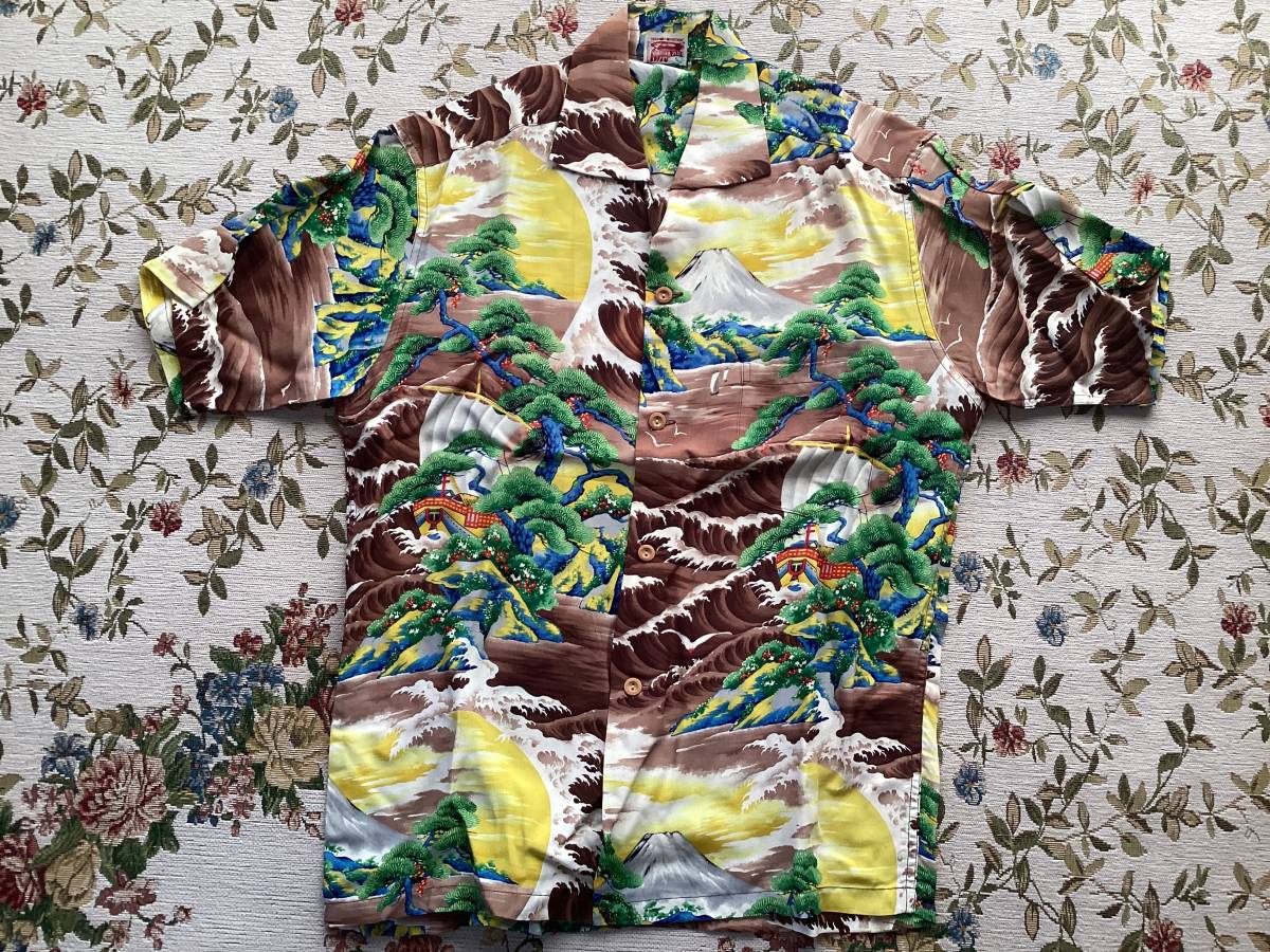 ヴィンテージ ハワイアン アロハシャツ Vintage Hawaiian Aloha Shirt PALI HAWAIIAN STYLE Rayon Made in Hawaii “MINT” 未使用品_画像1