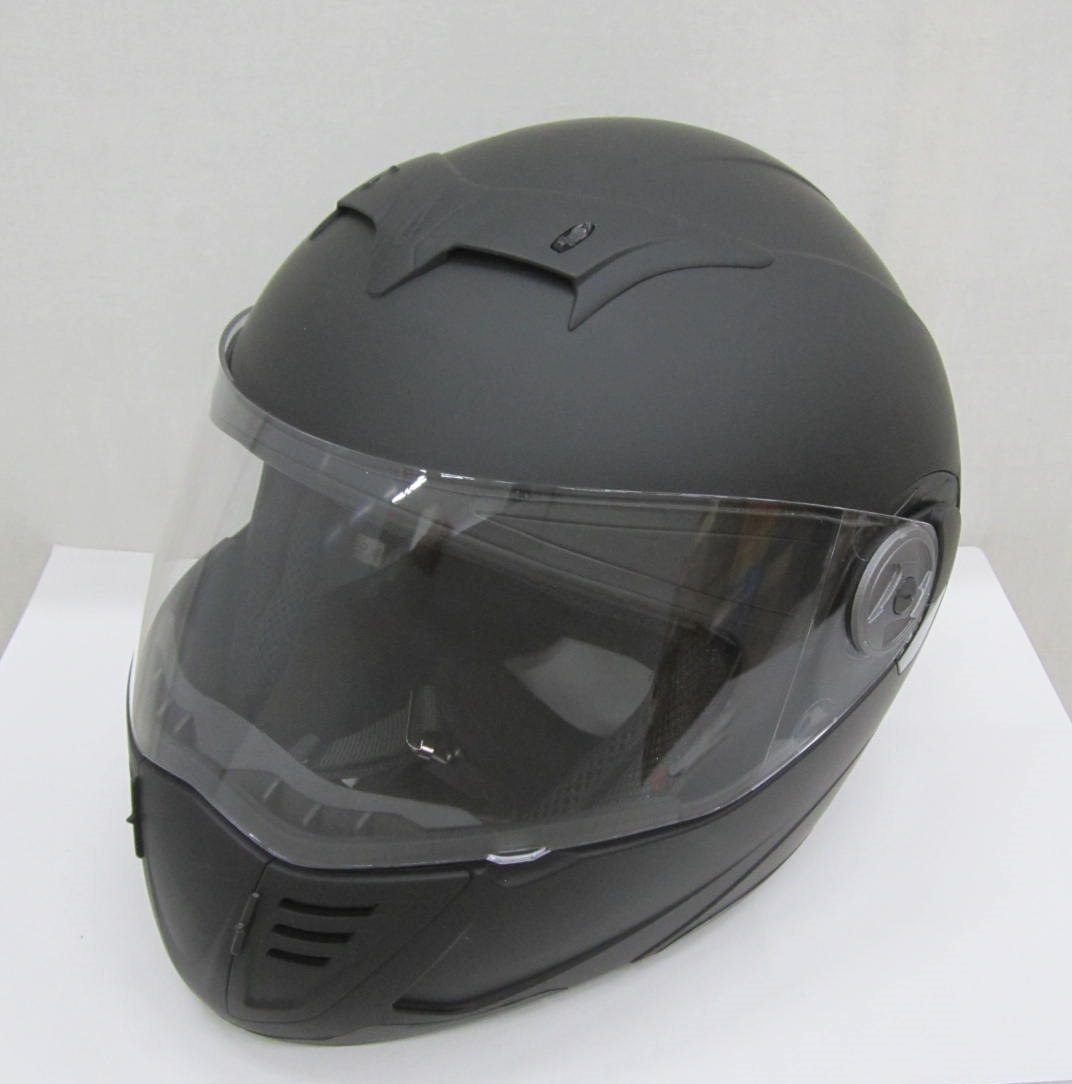 H0104-12H/ EST フルフェイスヘルメット FX8 マットブラック つやなし Mサイズ_画像1