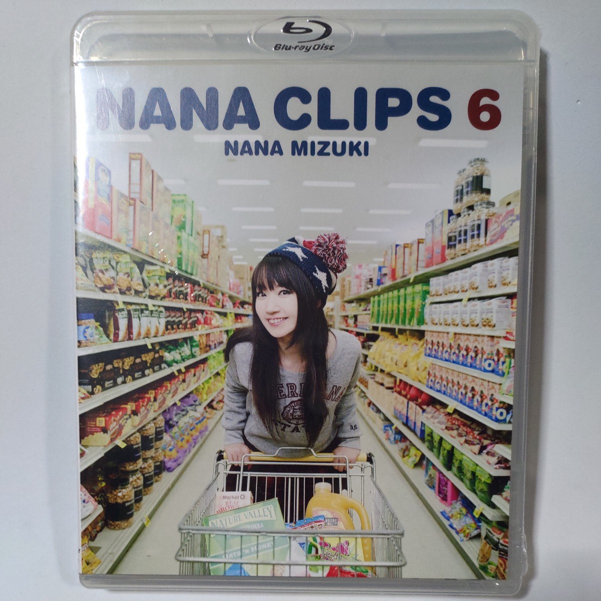 未開封品 水樹奈々「NANA CLIPS 6」Blu-ray ブルーレイ PV集　革命デュアリズム Vitalization Preserved Roses Lovely Fruit BRIGHT STREAM