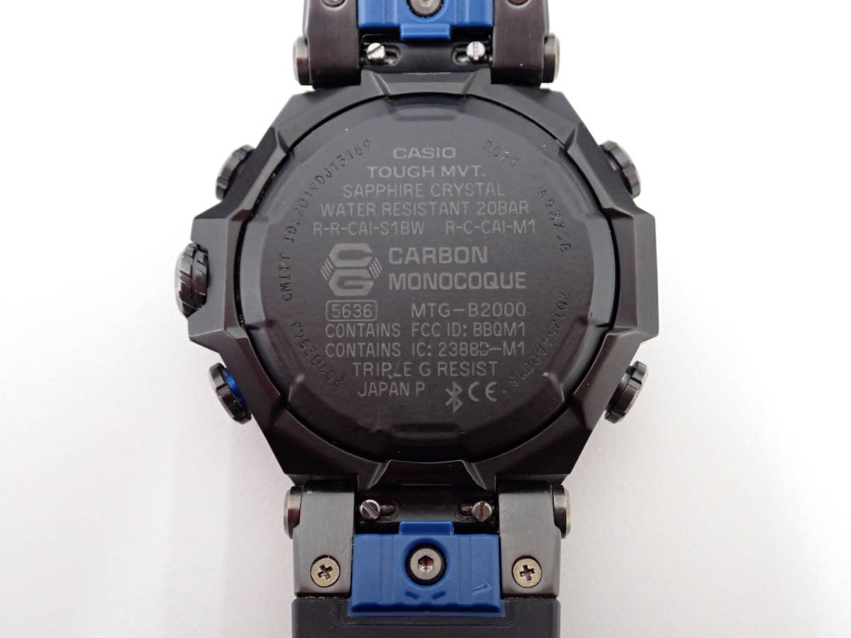 1796★G-SHOCK MT-G B-2000 CASIO カシオ メンズ 腕時計 中古 可動の画像5