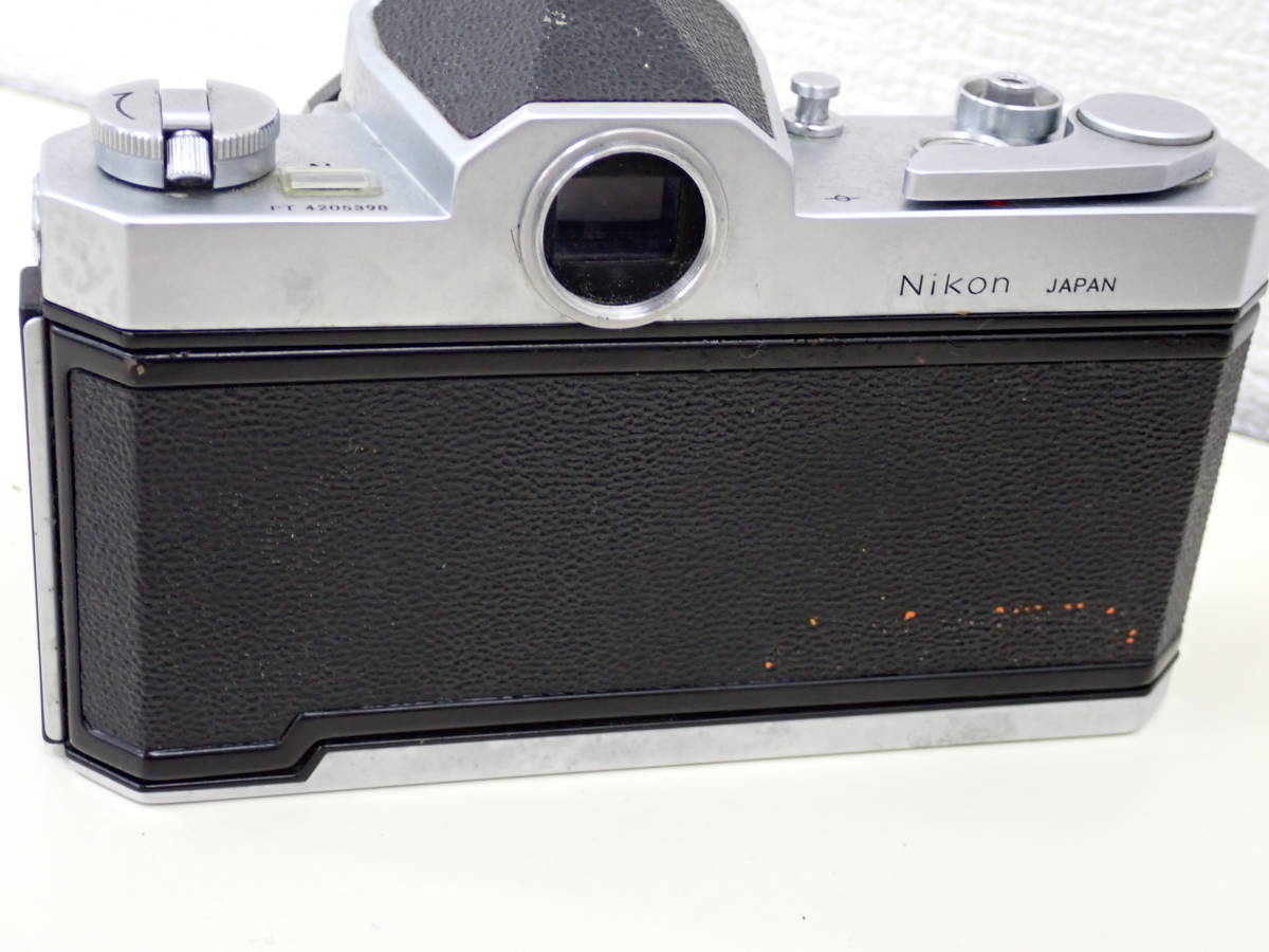 2040★ニコン ニコマート Nikon Nikomat FT カメラ NIKKOR-S.C Auto 1:1.4 f=50mm レンズ 中古 動作未確認 ジャンクの画像5