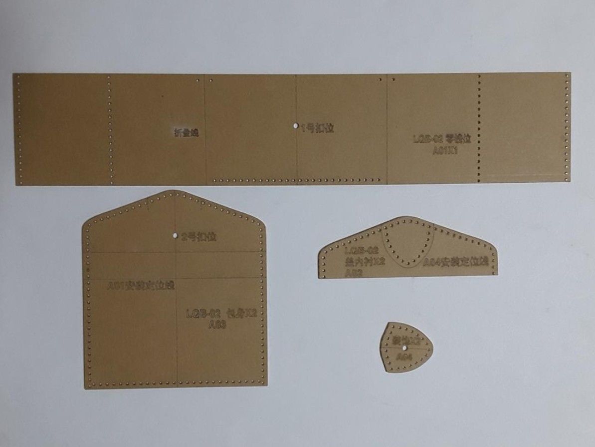 コインケース 名刺入れ 財布レザークラフト用アクリル型セット