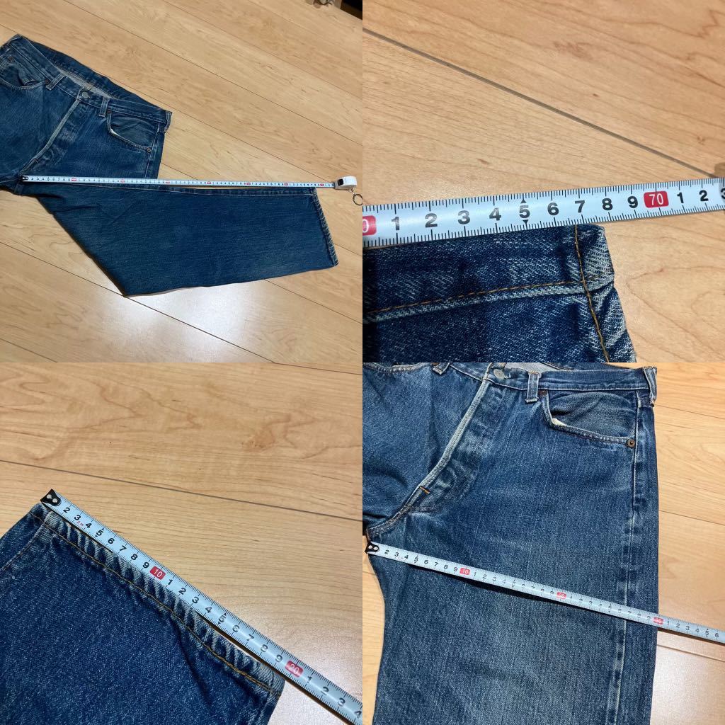 リーバイス 501 66前期 赤耳 ビンテージ ヴィンテージ シングル 濃紺 LEVI'S スペシャル levi's 片面 ビッグE 506 507xx オリジナル 70's_画像7