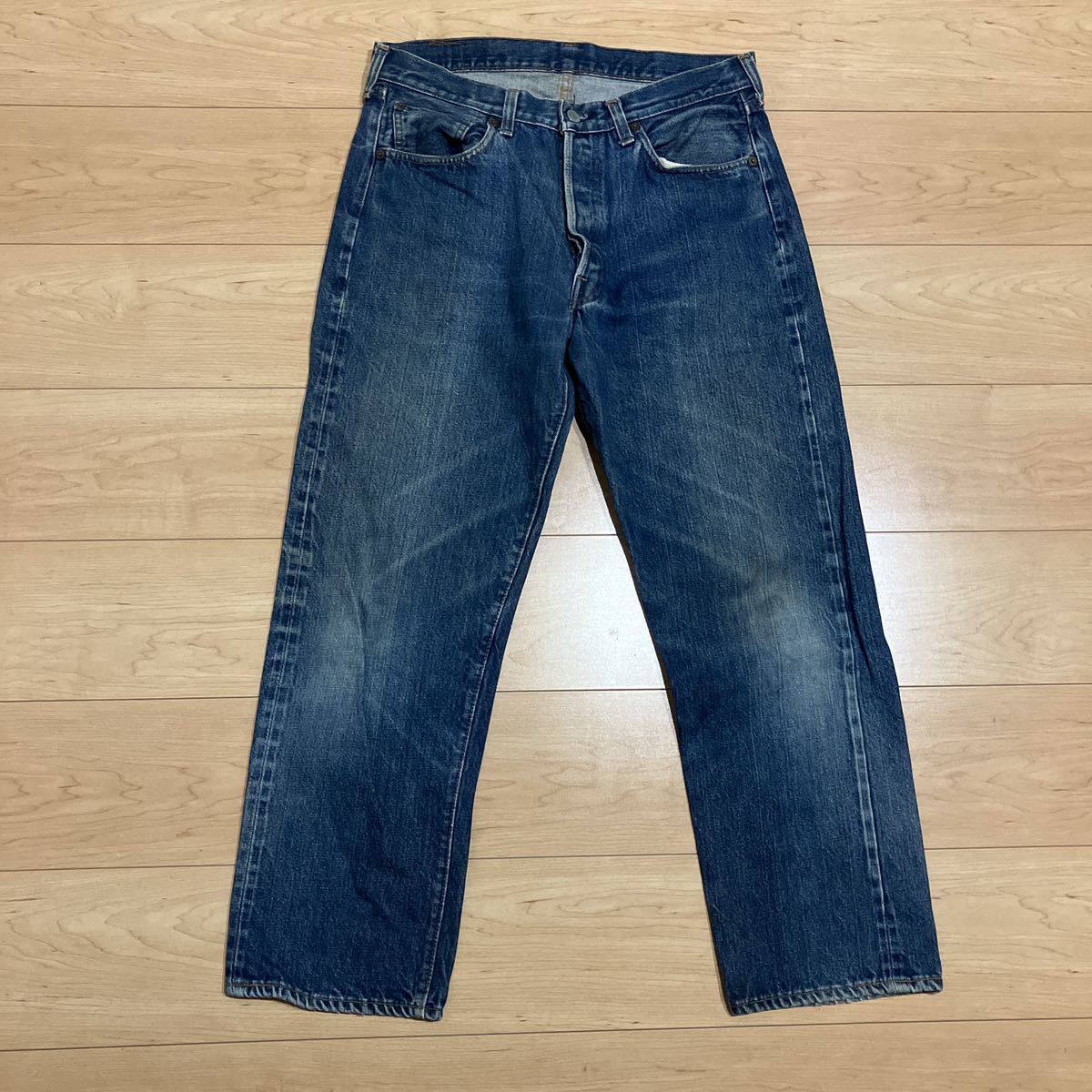 リーバイス 501 66前期 赤耳 ビンテージ ヴィンテージ シングル 濃紺 LEVI'S スペシャル levi's 片面 ビッグE 506 507xx オリジナル 70's_画像1