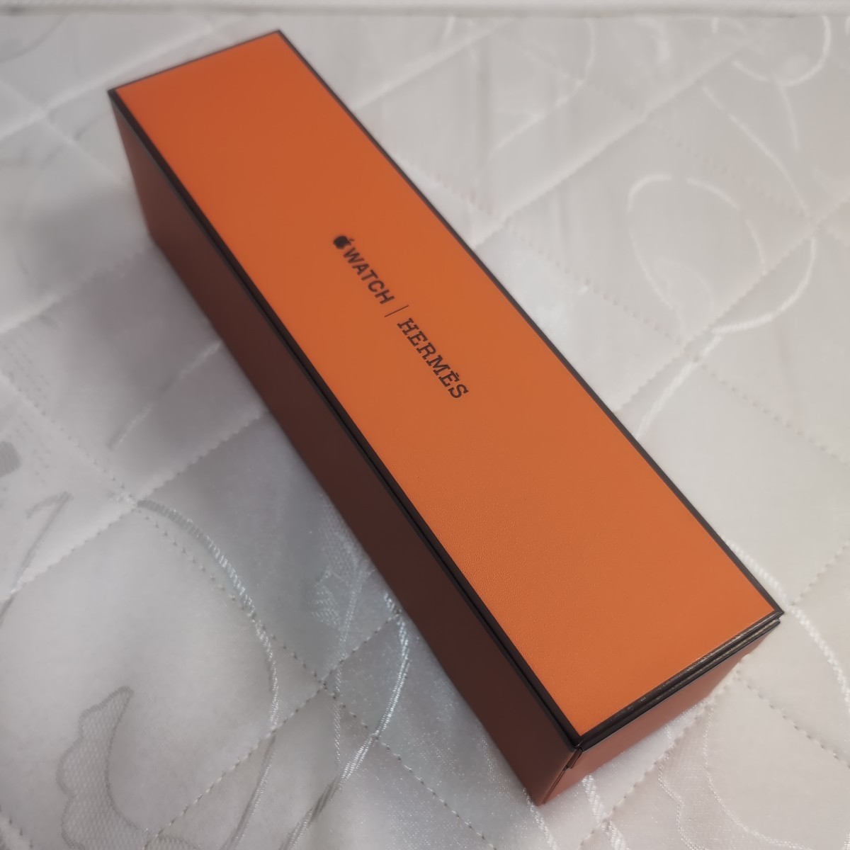 ★希少★ エルメス HERMES Apple Watch アップル ウォッチ 空箱 オレンジ ボックス 空き箱 BOX_画像2