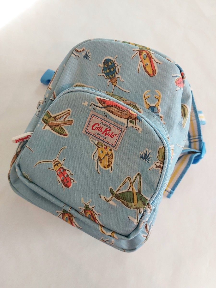 新品未使用 キャスキッドソン キッズ ミニリュックサック　虫　昆虫 キッズリュック Cath Kidston バグ 子供用