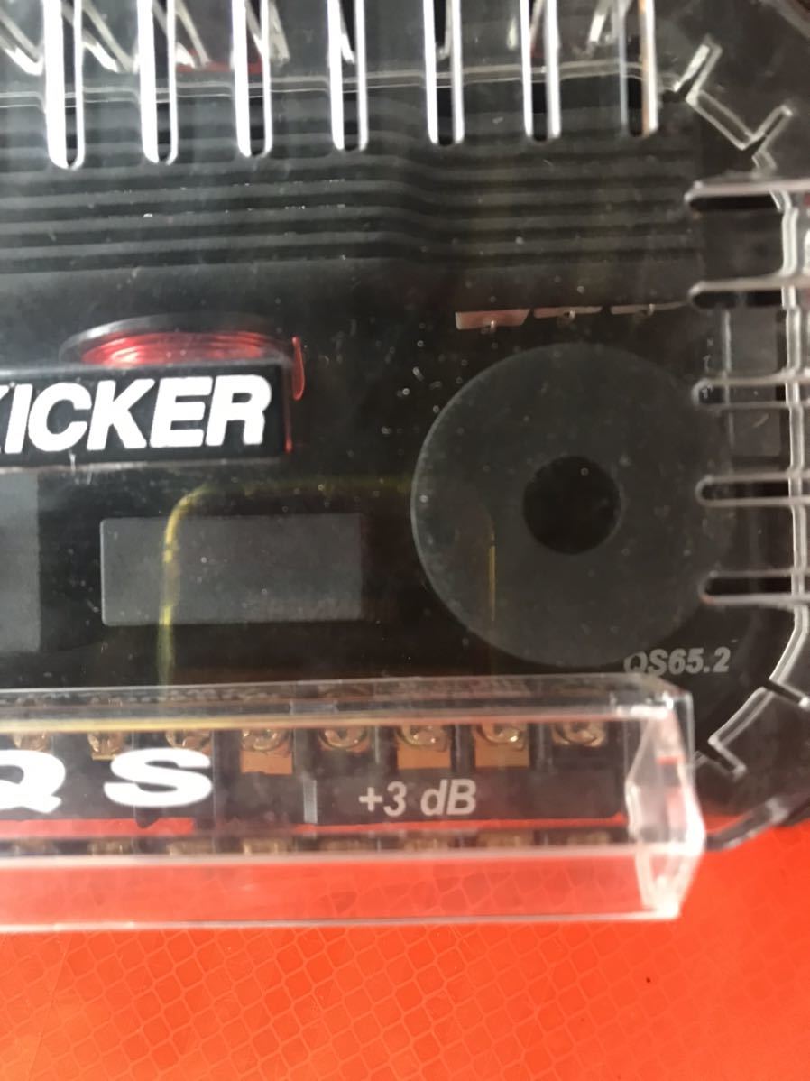 KICKER QS65.2 パッシブネットワーク　バイアンプ対応　最上級　ネットワーク_画像5