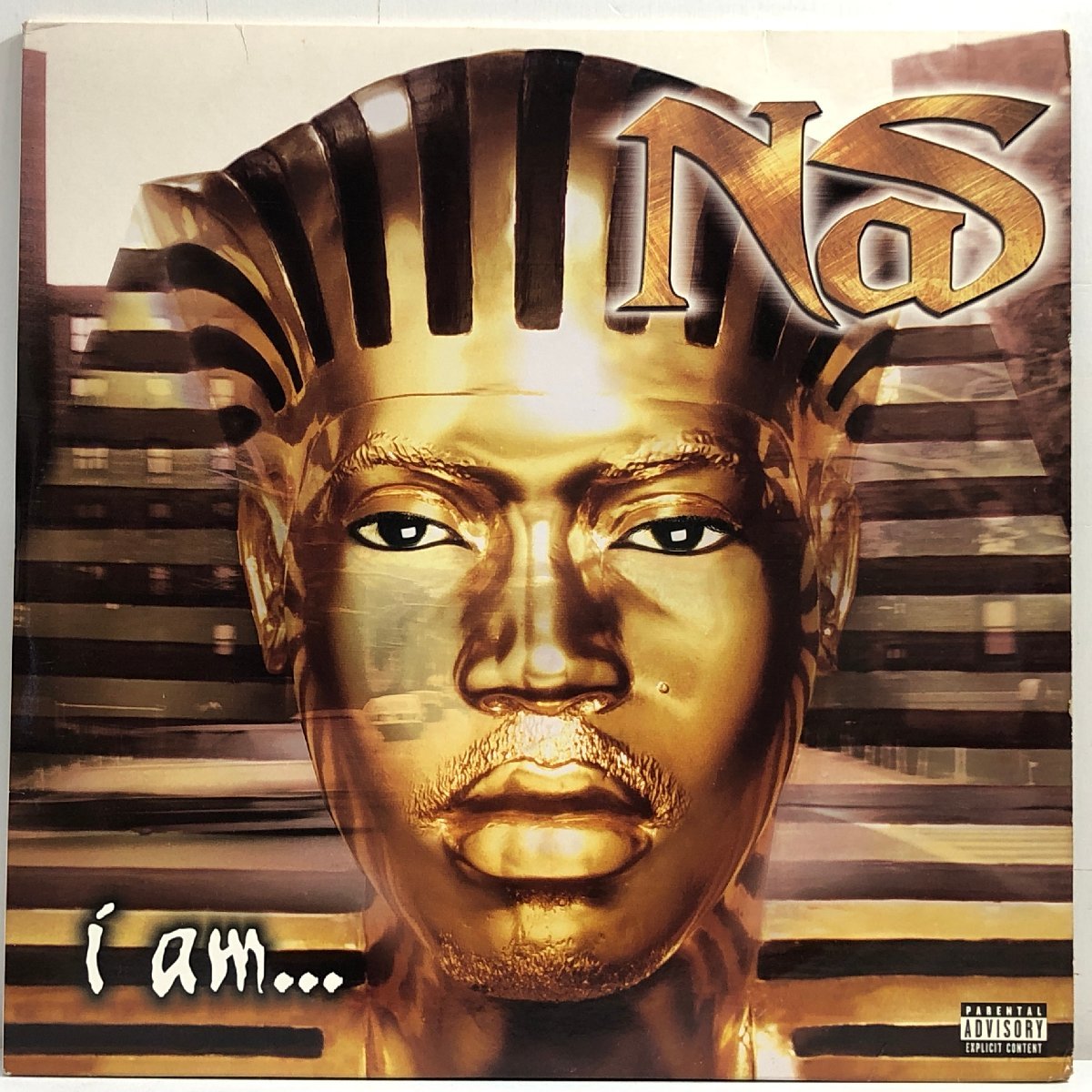 【US盤 2LP】NAS / I AM... / ナズ 3rdAL「We Will Survive」ほか Aalyah, DMX, ディディ 内袋 歌詞付 COLUMBIA C2 68773 ▲_画像1