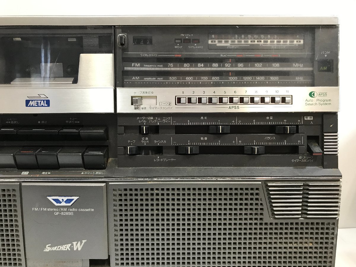 シャープ ラジオ付ステレオテープレコーダー GF-828SB - その他 シャープ ラジオ付ステレオテープレコーダー GF-828SB - その他