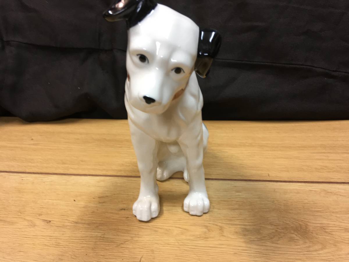 ★☆ビクター犬　ニッパー　陶器　瀬戸物　中古品☆★_画像6