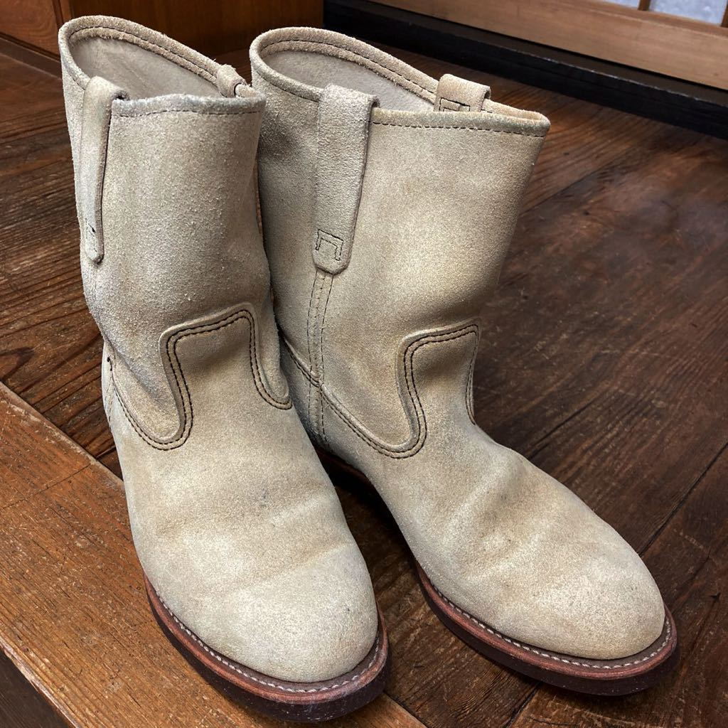 Yahoo!オークション - REDWING レッドウィング 8184 スエード