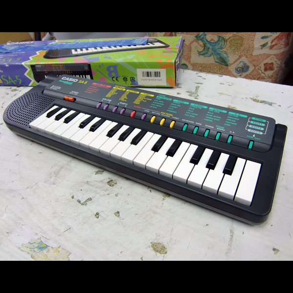  Sapporo *CASIO/ Casio *SA-5*SONG BANK KEYBOARD* Mini keyboard *32 key 