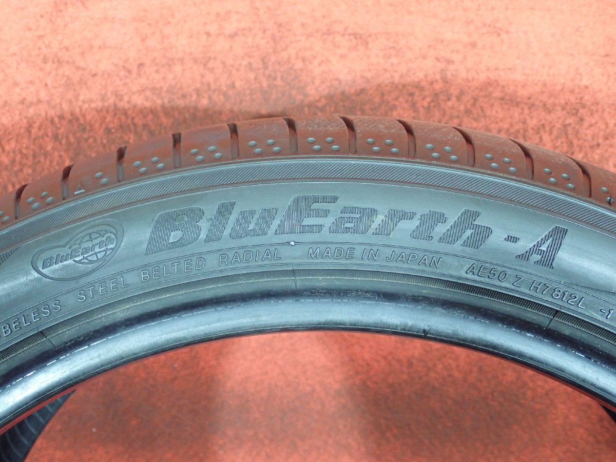 245/40R18●YOKOHAMA BLUEARTH-A/ 中古 ★ 2本(T-5521A)送料無料/沖縄別途の画像9