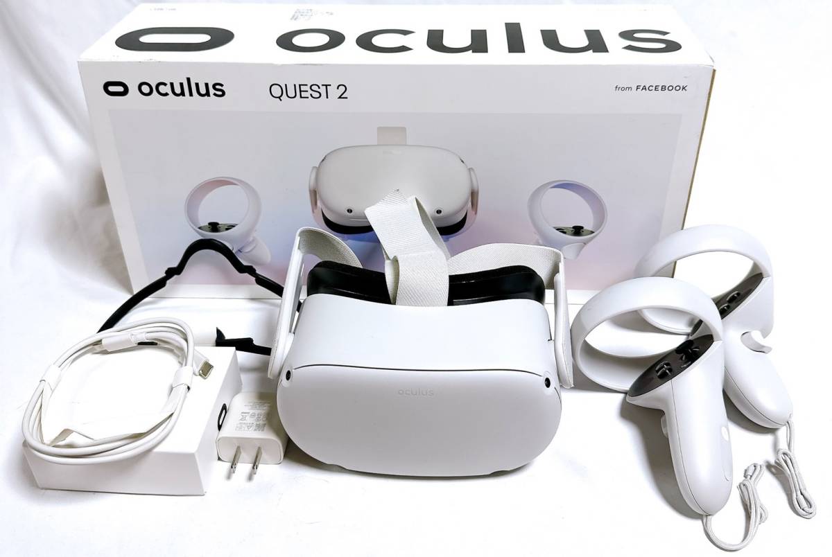 送料無料 美品 Oculus Quest 2 128GB 完全ワイヤレスのオールインワン