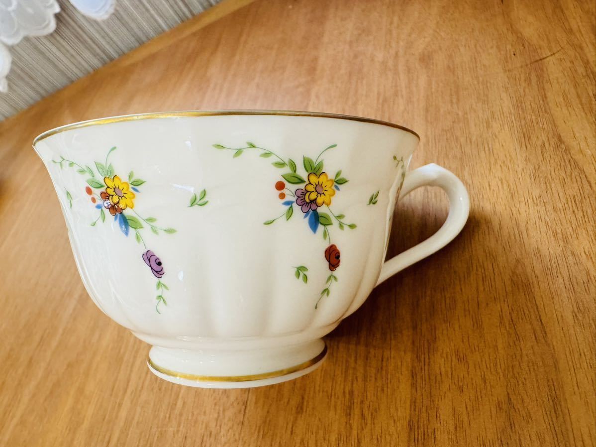 Noritake ノリタケ スタジオコレクション 小花柄 カップ&ソーサー C&S C/S 5客セット まとめて_画像5