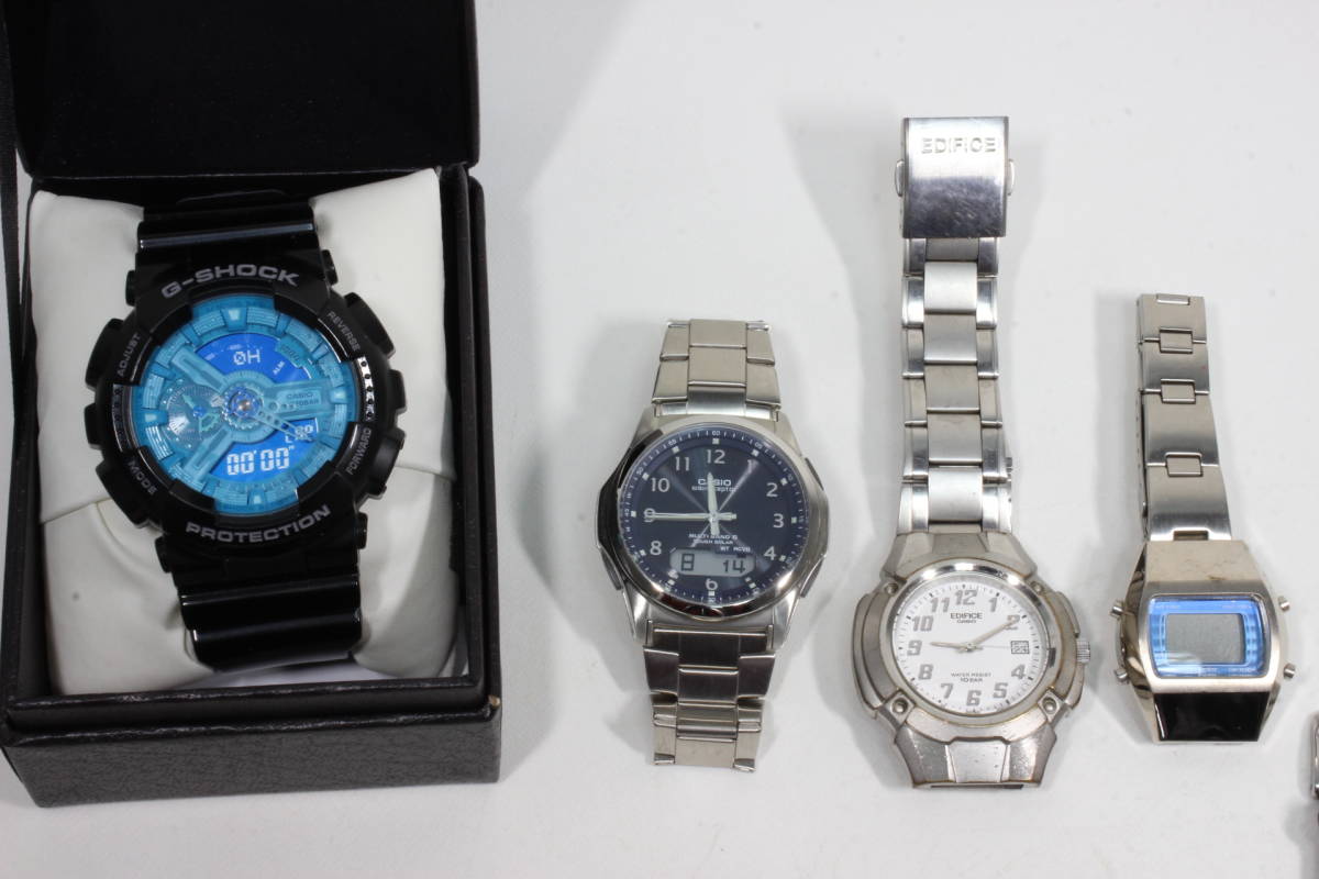 腕時計 メンズ レディース ジャンク品 部品取り 現状渡し 21点 まとめて SEIKO CITIZEN CASIO G-SHOCK 他 _画像3