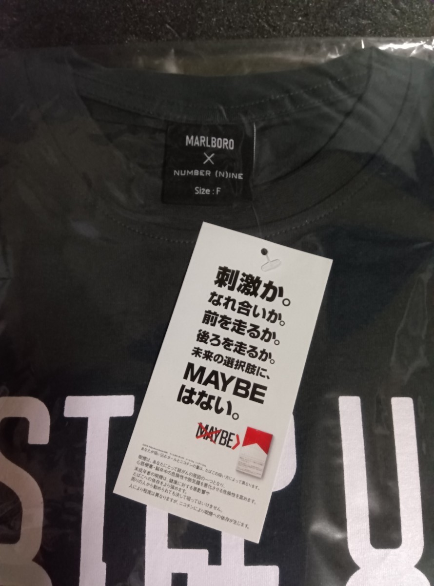  MARLBORO×NUMBER (N)INE マルボロ×ナンバーナイン 懸賞/非売品 コラボTシャツ★size F(フリー)_画像2