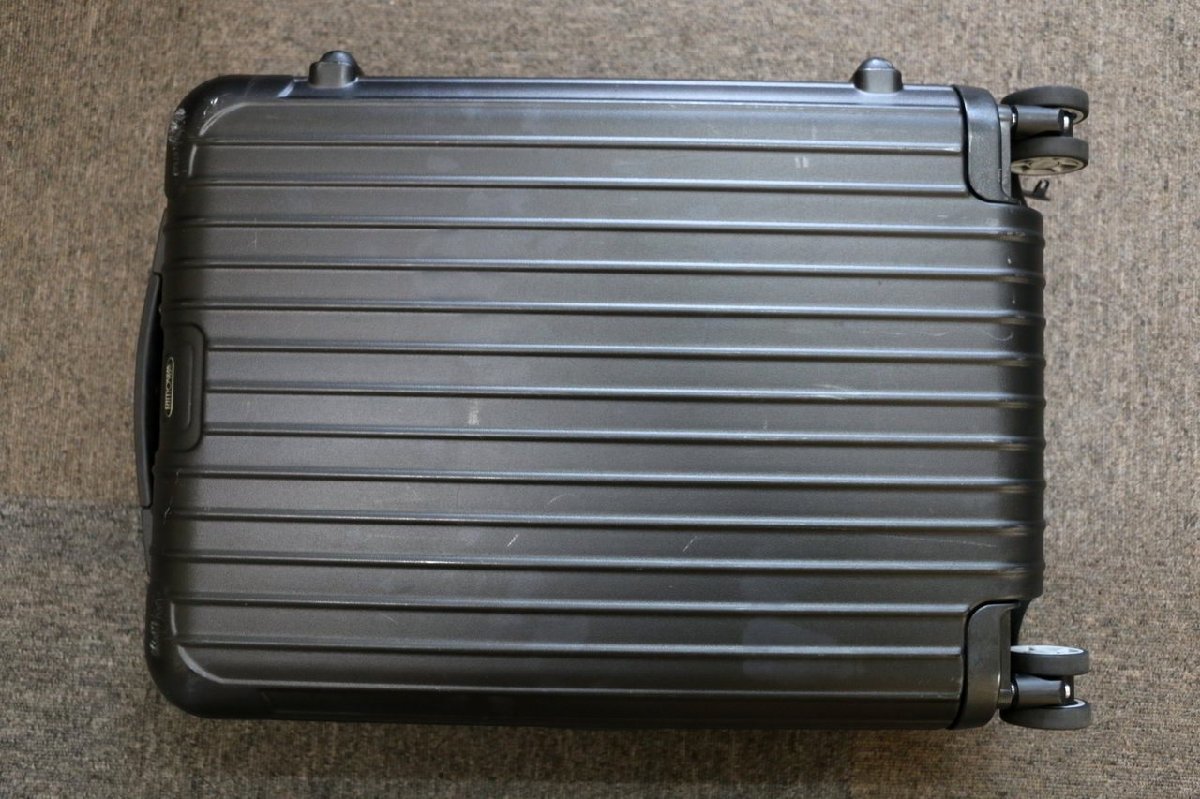 1円～ 【スーツケース】リモワ RIMOWA SALSA サルサ ブラック 32L_画像4