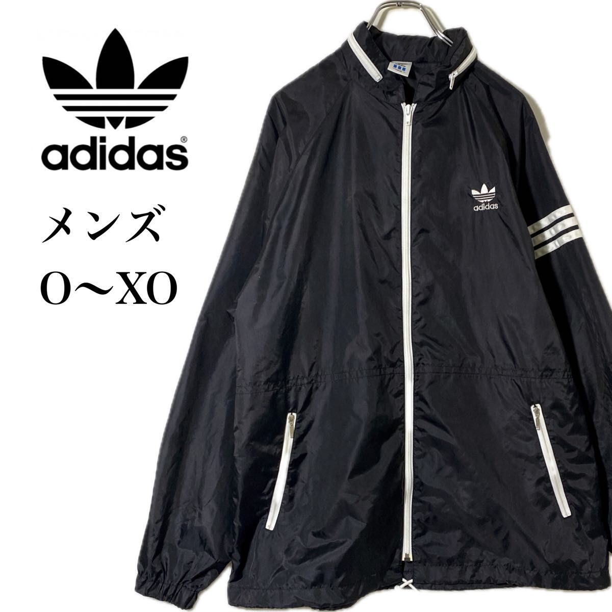 美品 adidas アディダスオリジナルス ナイロンジャケット 美品 adidas アディダスオリジナルス ナイロンジャケット