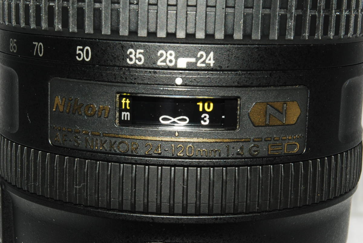 NIKON ニコン AF-S NIKKOR 24-120mm f/4G ED VR 動作絶好調！ 外観光学共に超綺麗！ カビクモリ皆無！純正フード付き！y1054_画像8