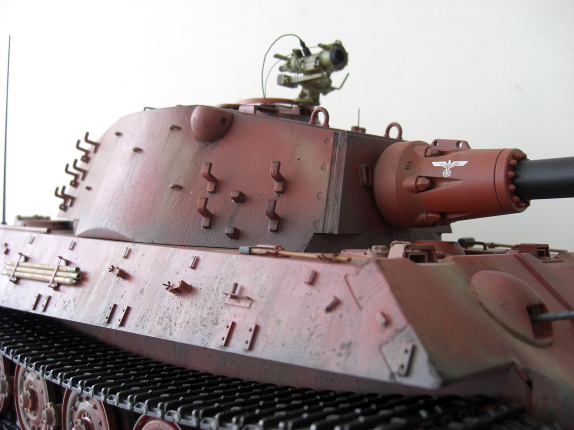  Tamiya 1/16 King Tiger E-75 full operation 2.4GHz final product 