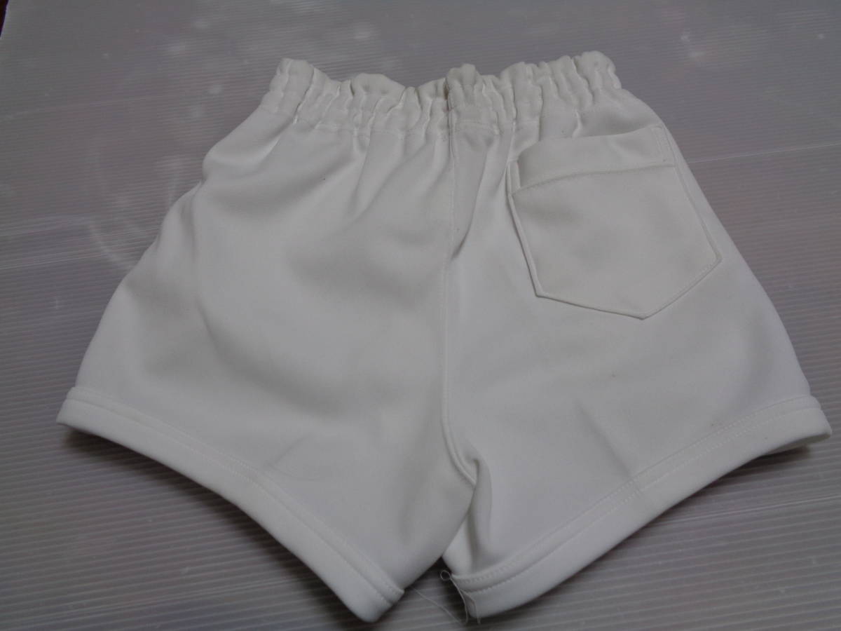 150 白 nittai ニッタイ ファスナー付き 短パン ショートパンツ 150 白 nittai ニッタイ ファスナー付き 短パン ショートパンツ