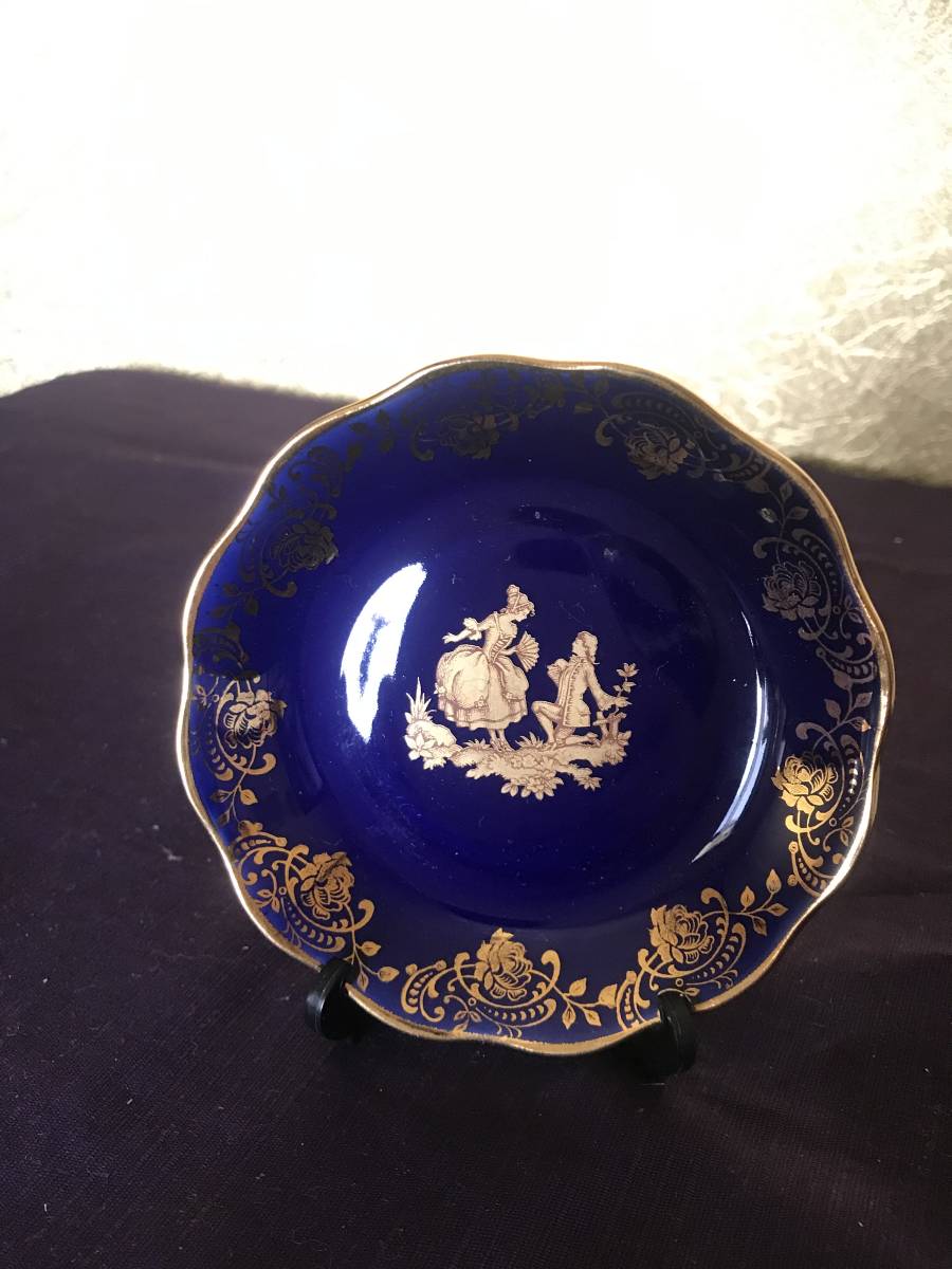 Limoges リモージュ 小皿 飾り皿 １点セット　フランス 金彩 プレート 置物 飾り インテリア_画像2