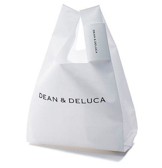 DEAN&DELUCA ミニマムエコバッグ ホワイト 白 エコバッグ 折りたたみ white ディーン&デルーカ 