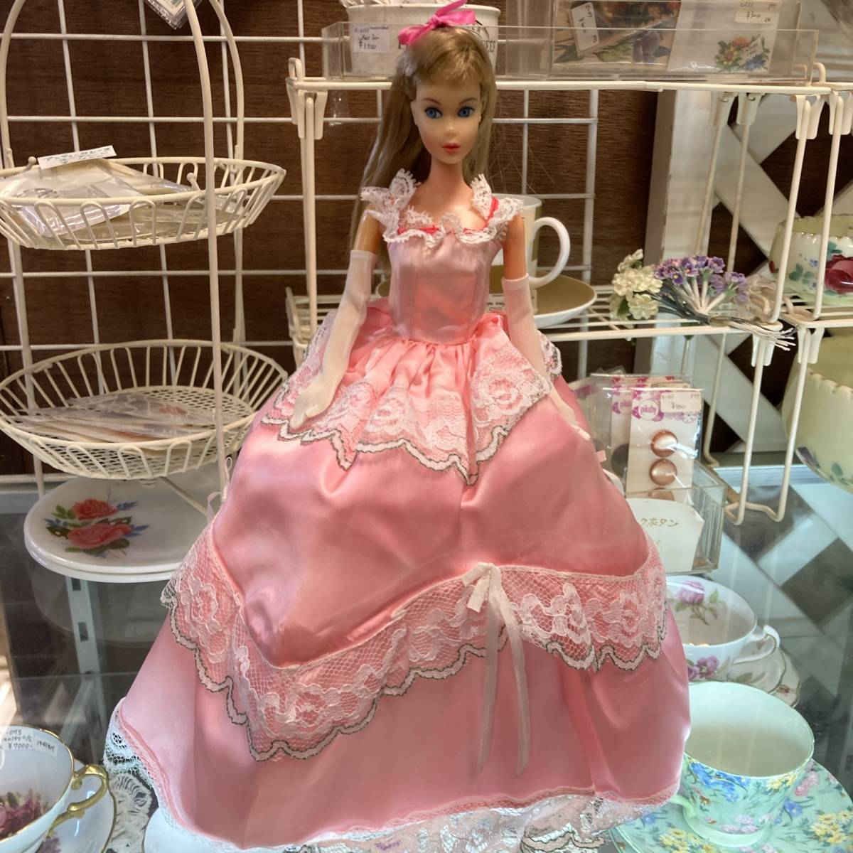 Vintage Barbie ☆ Япония Эксклюзивное розовое платье ★ J.E Japan Specification, Vintage Barbie