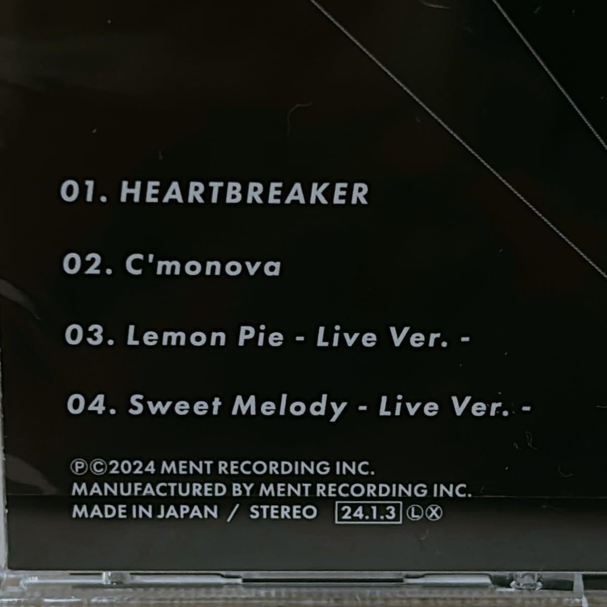 Kis-My-Ft2 「HEARTBREAKER / C'monova」 For dear life盤 ほぼ新品/キスマイ_画像3