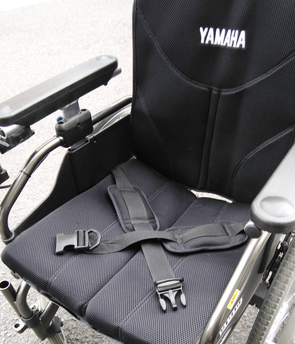ヤマハ 電動車椅子　JWアクティブplus+　介助ブレーキ付き 2021年製_画像6