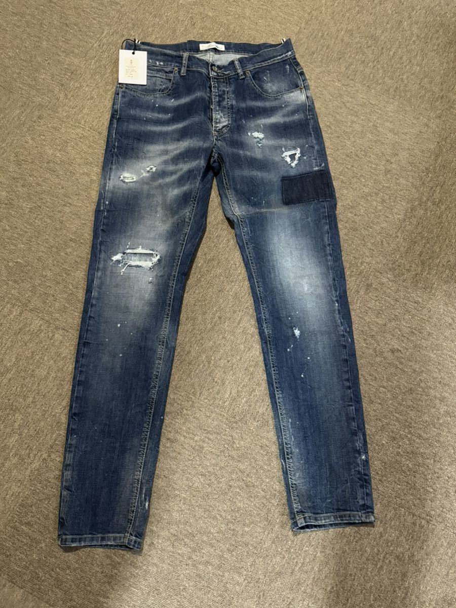 P.M.D.S. PREMIUM MOOD DENIM SUPERIOR RAOUL L30 SIZE 31デニム ブルージーンズ ストレッチデニム ダメージジーンズ_画像1