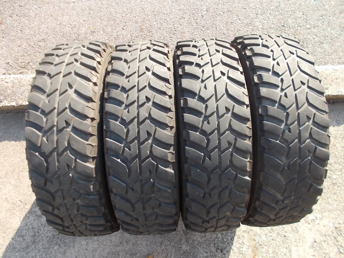 ●即決●225/75R16 4本 ダンロップ グラントレック MT2 ホワイトレター 225-75-16 225/75/16 225/75-16 4本 LT225/75R16 ジムニー デリカ_画像2