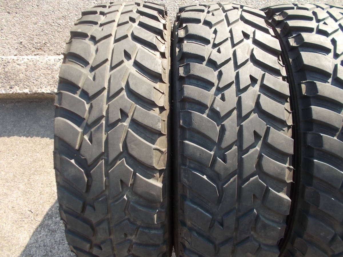 ●即決●225/75R16 4本 ダンロップ グラントレック MT2 ホワイトレター 225-75-16 225/75/16 225/75-16 4本 LT225/75R16 ジムニー デリカ_画像3