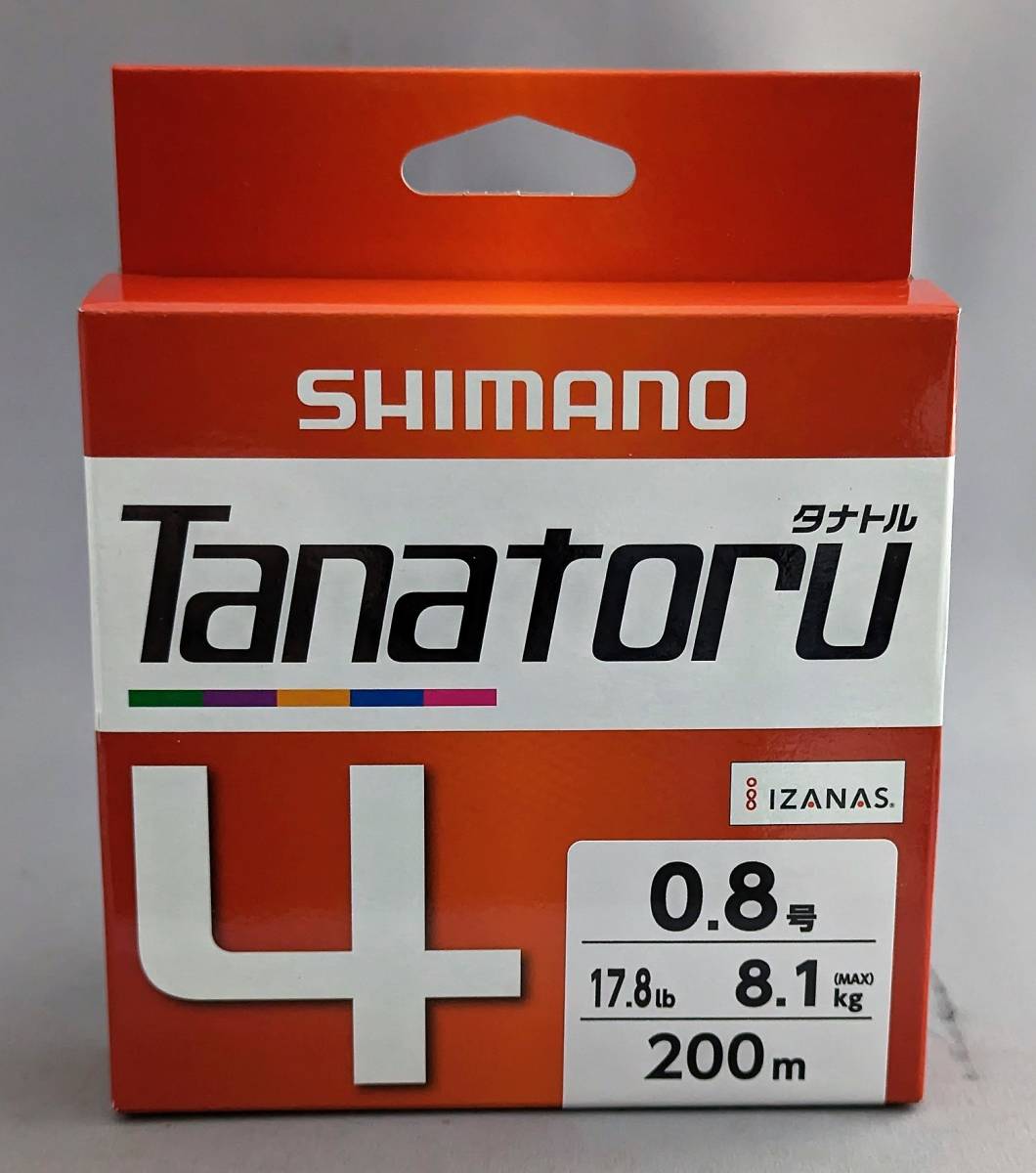  быстрое решение!! Shimano *tanatoru4 0.8 номер 200m* новый товар SHIMANO Tanatoru
