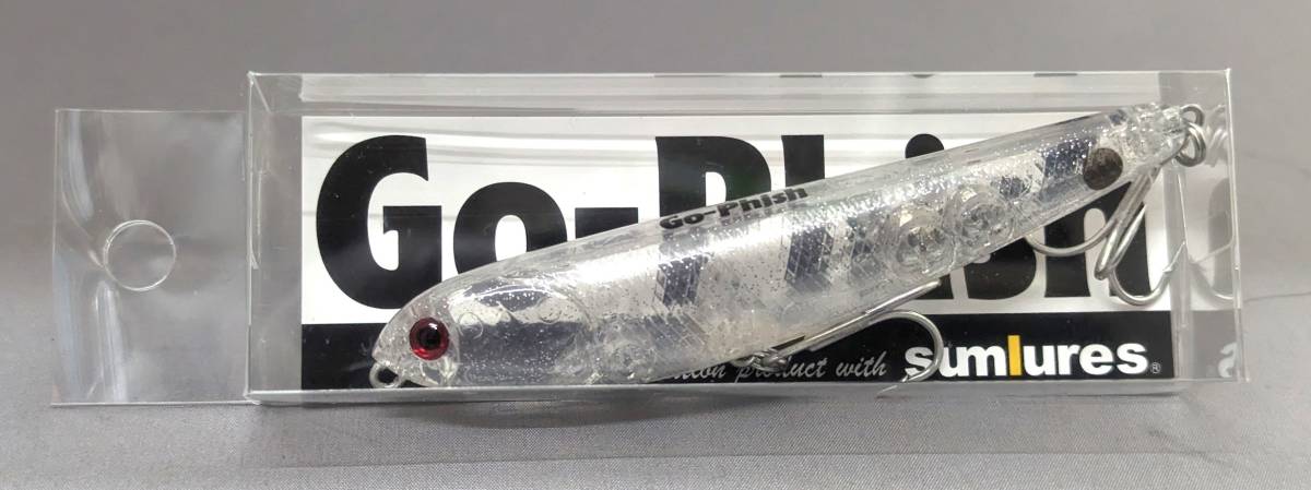 ゴーフィッシュｘサムルアーズ★ファットサム GP クリアーラメ★新品 Go-Phish sumlures Fat sum_画像1