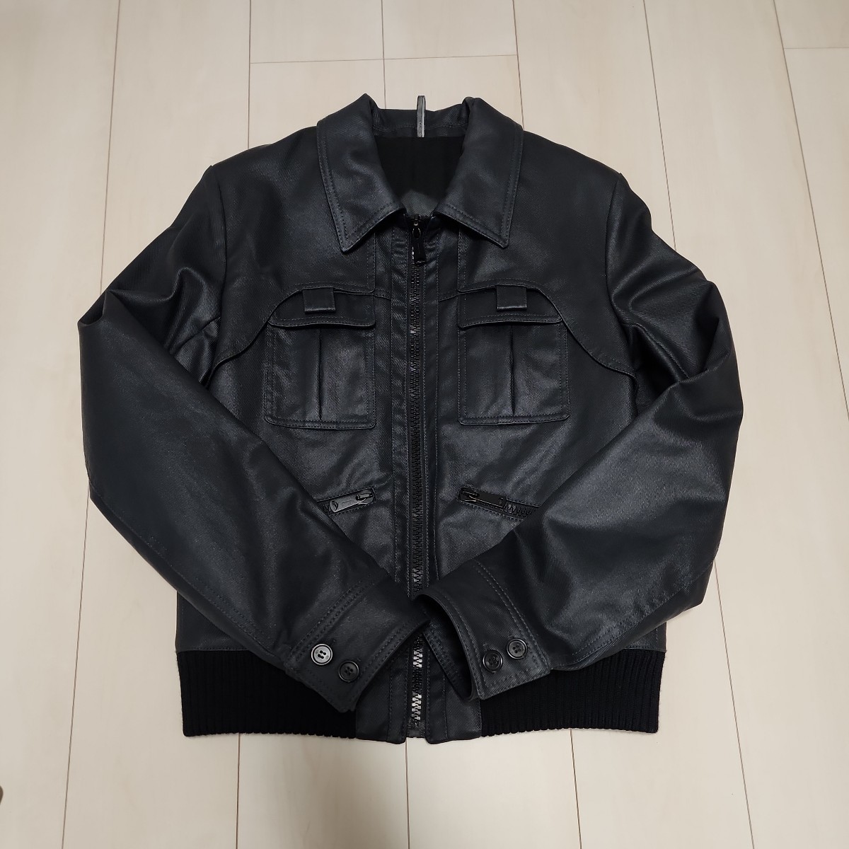 ディオールオム Dior Homme コーティングブルゾンA2 エディ期 エディスリマン コーティング ジャケット Jacket_画像1