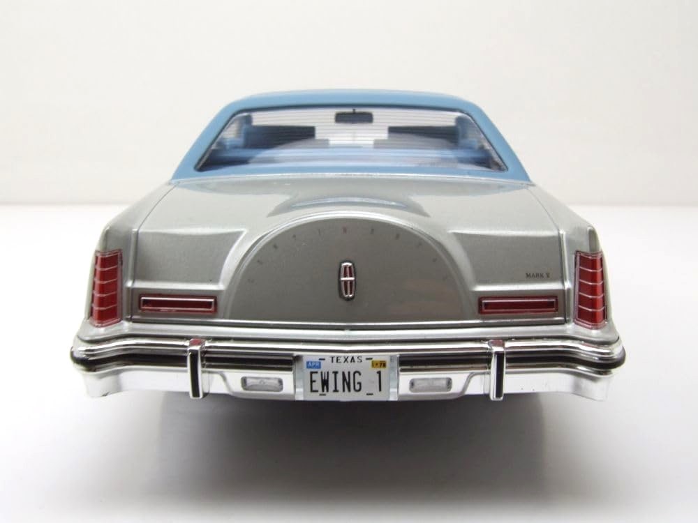 1/18 Lincoln Continental Mark V silver LINCOLN CONTINENTAL MCG made die-cast made minicar 
