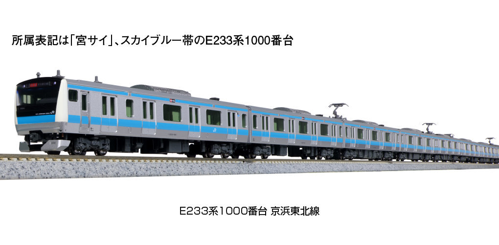 KATO 10-1826 E233系 1000番台 京浜東北線 基本セット(3両)_画像2