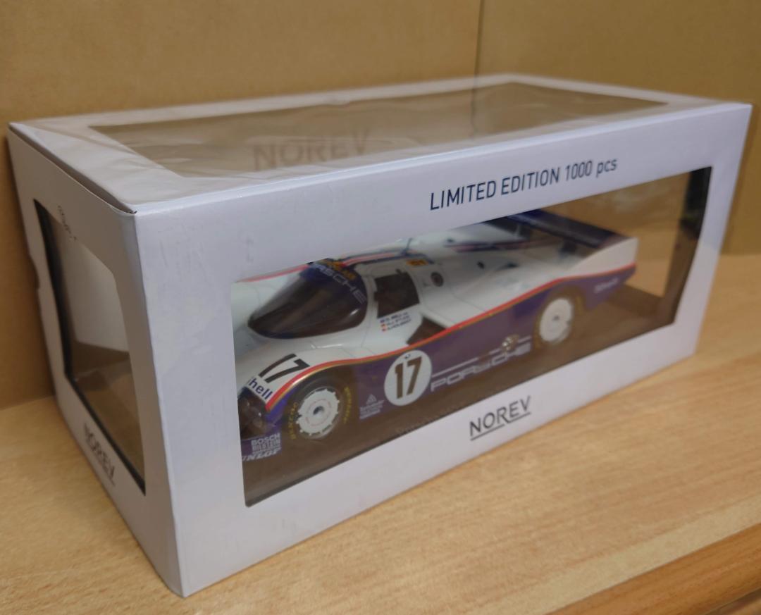 1/18 ポルシェ962C ロスマンズ ルマン 1987 優勝車 PORSCHE ROTHMANS LE MANS ノレブ ダイキャスト製ミニカー_画像9